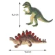 Kruzzel Dinosaur Figure Set, 12 pcs