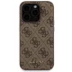 Apple iPhone 15 Pro Max 6.7\'\' Guess 4G Metal Logo + 5000mAh MagSafe Power Bank Case Cover, Brown