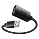 Baseus USB 2.0 Extension Cable 0.5m AirJoy Series, Black