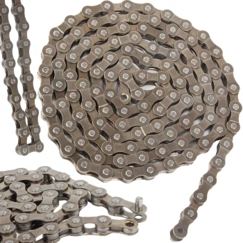 Bicycle chain for 6/7/8 speed, 116 links, MTB, durable with pin