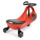 ECOTOYS Gravity Ride-On Wiggle Car for Kids with LED Wheels, Red