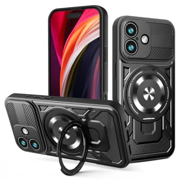 TFO Defender Armor Mag Case for iPhone 17 6.3", Black