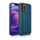 Dėklas iPhone 13 Pro su stovu, mėlynas