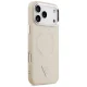 Guess Triangle Logo MagSafe Phone Case Cover iPhone 17 Pro Max - Beige