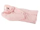Warm Oversize Blanket Hoodie 2-in-1 with Hood, Pink