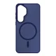 3mk Smoke MagCase for Samsung Galaxy S25 - Blue-Translucent