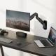 Spring-Assisted Wall Monitor Arm 17\"-32\" up to 9kg Black