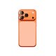 AmazingThing AR Sapphire Camera Lens Glass iPhone 17 Pro / Pro Max - with Orange Frame