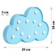 Nukido Cloud LED Night Light for Kids Room 740923