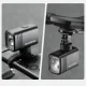 Rockbros M6 Front Bike Light, 1000 lm, 2800 mAh, IPX6, Black