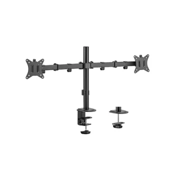 Dual Monitor 17"-32" Desk Mount, Black