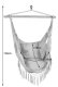 Гамак Бразильское Кресло Gardlov 23671, Серый | Hammock Brazilian Chair