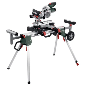 Metabo KGS 216 M Mitre Saw with Pull Function and KSU 251 Stand