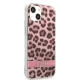 Apple iPhone 13 mini 5.4\'\' Guess Leopard Case Cover (GUHCP13SHSLEOP), Pink