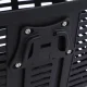 Wozinsky WKR-PK Plastic Handlebar Bicycle Basket, 25 L, Black