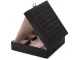 Beautylushh Black Jewelry and Watch Box Organizer