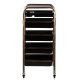 Gabbiano 8-76 Hairdressing Trolley, Antique Gold