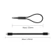 Tech-Protect Ultraboost DNA Keychain USB-C Cable PD 60W 17cm - Gray