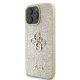 Guess Fixed Glitter Big 4G Phone Case Cover iPhone 16 Pro Max - gold