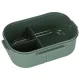 Lunch Box with Compartments, 1200 ml, Green