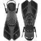 4Fizjo TSUNAMI L/XL (42-47) Adjustable Swimming Fins, Grey