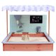 Kids Wooden Sandbox with Canopy LULILO Sablo 360° 120cm