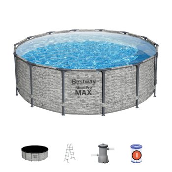 Expandable Garden Courtyard Pool BESTWAY 5619D, 427x122 cm