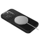 Uniq case Keva iPhone 15 Pro 6.1" Magclick Charging black/carbon black