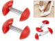 Shoe Stretcher for Tight Shoes, Universal, Red