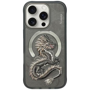 Nimmy Dragon MagSafe Phone Case Cover iPhone 16 Pro Max - Gray