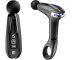 Back and Body Massage Gun with 4 Attachments, 30W, Black