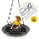4Fizjo Ceiling Mount for Swings and Hammocks, Silver
