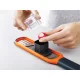 Joseph Joseph Handi-Grate 2-in-1 Mini Grater and Slicer, Orange