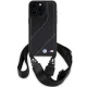 BMW iPhone 15 Pro Max Case M Edition Carbon Stripe & Strap, Black