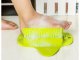 Foot Wash Brush and Massager for Shower, Green