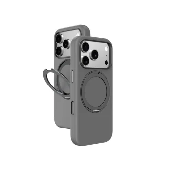 AmazingThing Cloudie iPhone 17 Pro Max Case with Stand, Gray