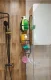 Ruhhy 00016723 Hanging Shower Caddy, Black