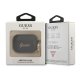 Guess GUAPSSSK AirPods Pro cover black/black Silicone Vintage Script