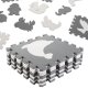 Детский игровой коврик - пазл Животные - 9 шт., 85x85см | Kids Foam Floor Puzzle...