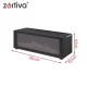 Zortiva Aroma Diffuser with LED Fireplace Effect 150ml, Black