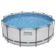 Bestway 56420 Frame Pool with Pump and Accessories, 366 x 122 cm