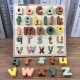 Bakalu Wooden Educational Alphabet Puzzle KZ0989