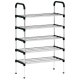 7 Tier Metal Shoe Rack Organizer for Entryway