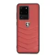Ferrari Samsung Galaxy S20 Ultra Case Heritage Quilted, Red