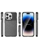 Thunder Case for iPhone 14 Pro Max Armored Case, Black