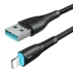 Joyroom SA32-AL3 USB-A to Lightning Cable 3A 1m Black