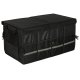 Large Car Trunk Organizer with Reflectors, 50L, Black