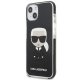 Apple iPhone 13 mini 5.4\" Karl Lagerfeld Iconik Karl Case Cover (KLHCP13STPEIKK), Black