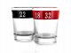 Alcohol Drinking Roulette Game Set, 16 Shot Glasses