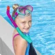Bestway 24025-03 Snorkel Set (Mask + Snorkel), Purple/Turquoise